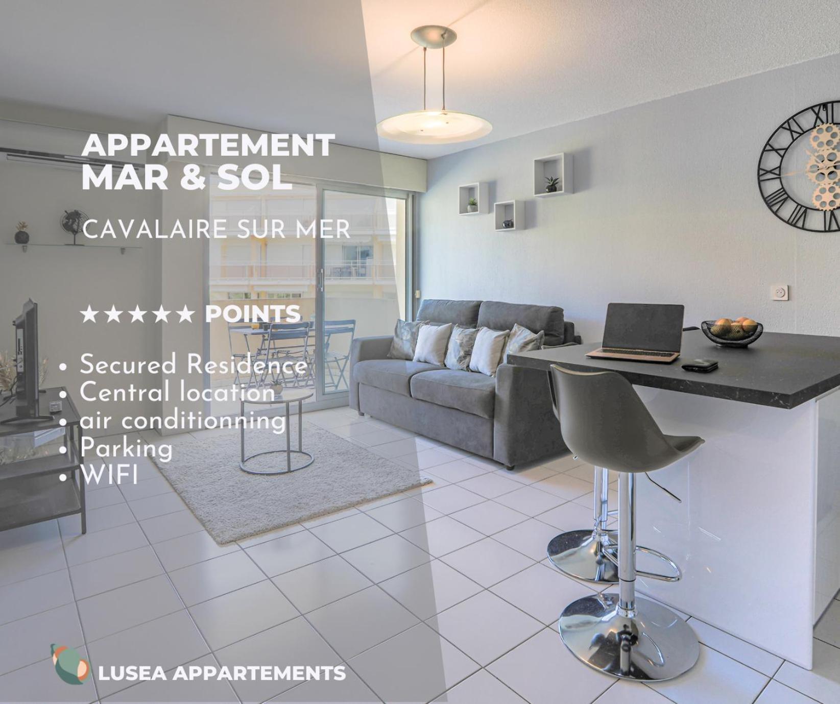 Mar & Sol - Idealement Situe Cavalaire-sur-Mer Exterior foto